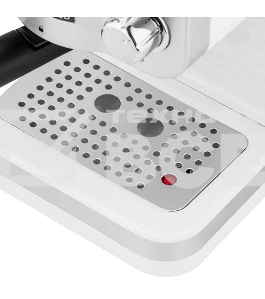 Кофеварка рожковая Maunfeld MF-735WH PRO белый, исп. кофе - молотый, 1.25 л, 1100 Вт, 15 Бар