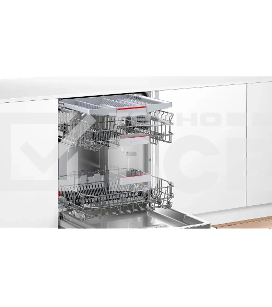 Встраиваемая посудомоечная машина Bosch SMV4HVX00E, серебристый, 59.8 см, 14 компл., 46 дБ, класс D