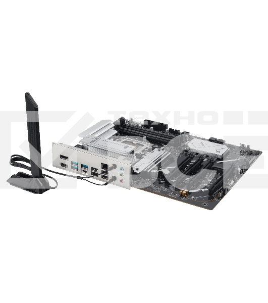Материнская плата ASUS PRIME B860-PLUS WIFI, LGA 1851, Intel B860, 4xDDR5, 4xSATA, 2xM.2, 1xPCIe 5.0 x16, 4xPCIe 4.0 x16, 2xUSB-C, 4xUSB-A 3.2 Gen 1, 2xUSB-A 3.2 Gen 2, 1xHDMI, 1xDP, 1x2.5Gb LAN, 7.1, ATX