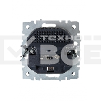 Розетка 1-местная IEK BRITE РЮш10-1-БрЧ (BR-R14-16-U21-D21-K02) 16А, с USB A+A 2.1А, с заземлением с защитными шторками, чёрный, фото2