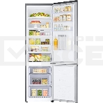 Холодильник Samsung RB38C600DSA/EF серебристый двухкамерный 276/114л морозилка снизу, No Frost, фото 1