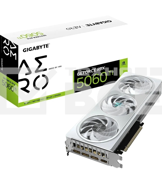Видеокарта Gigabyte RTX5060TI 16GB GV-N506TAERO OC-16GD PCIE16