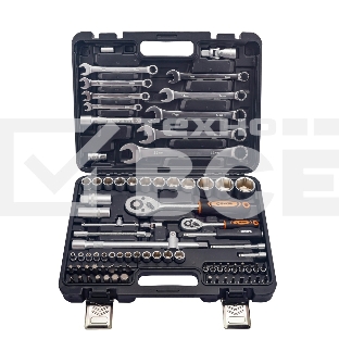 Набор инструментов Вихрь 1/2', 1/4', в кейсе 82 предм