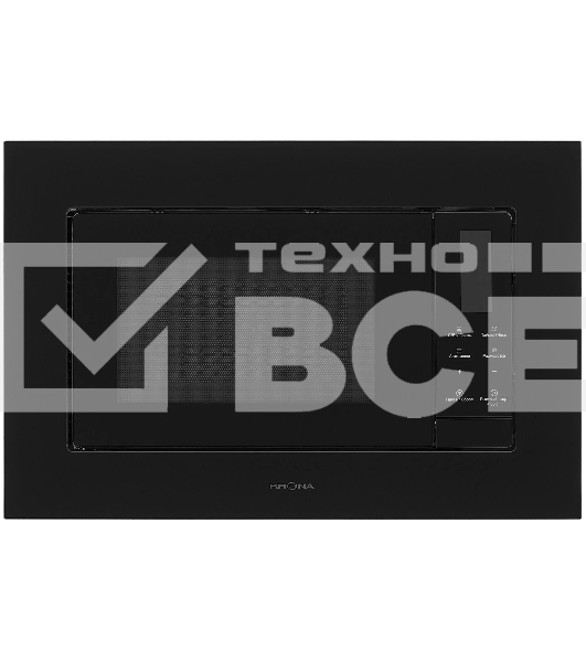 Встраиваемая микроволновая печь KRONA HIMMEL 60 BL