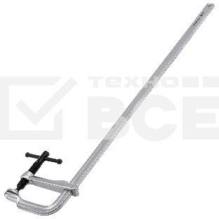 Струбцина Denzel F-образная, 100x600 мм, кованая