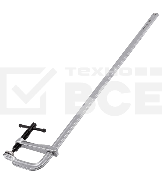 Струбцина Denzel F-образная, 100x600 мм, кованая