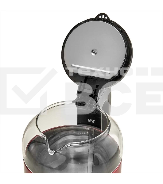 Чайник электрический DELTA DL-1115 красный