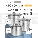 Набор посуды Zeidan Z-50640 нержавеющая сталь, фото12