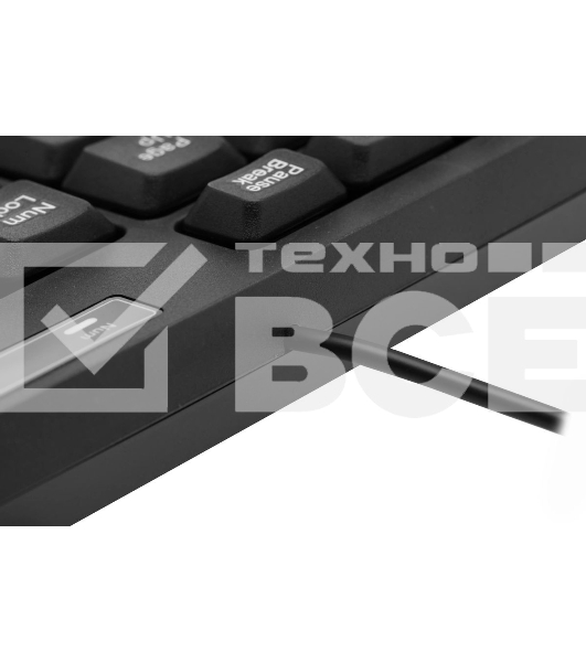 Клавиатура проводная Defender Concept HB-164, USB, черный