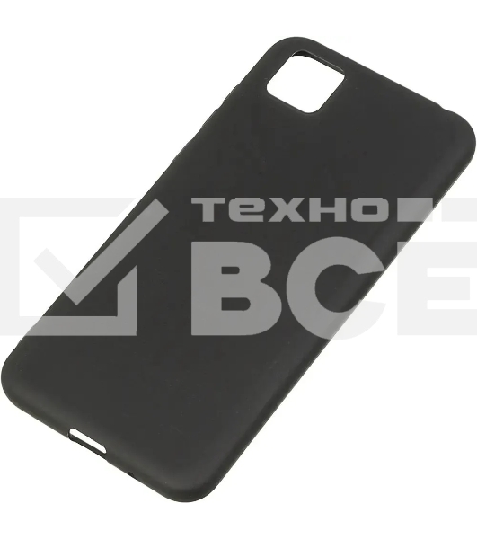 Чехол (клип-кейс) BoraSCO для Honor 9S черный (матовый) (38857)