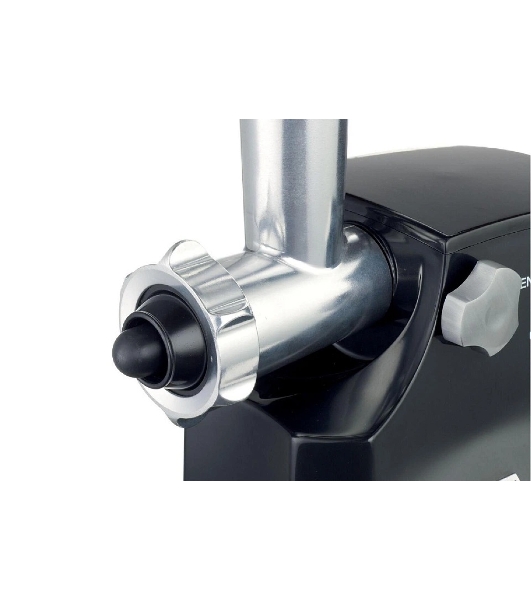 Мясорубка электрическая Kenwood MG474 черный, 1500 Вт, 1.5 кг/мин, реверс, защита от перегрузки, насадки - 6