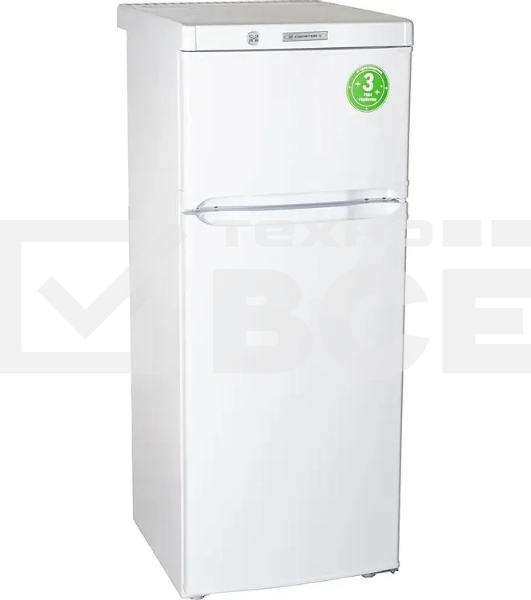 Холодильник Саратов 264 КШД-150/30 белый двухкамерный 115/30л морозилка сверху