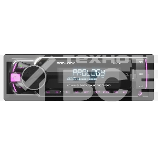 Автомагнитола Prology MG-110, 1 DIN, Bluetooth, USB Type-A, AUX, пульт ДУ
