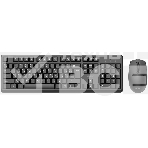 Комплект клавиатура+мышь Acer OCC501 проводной, USB, 1200 DPI, черный, фото 1