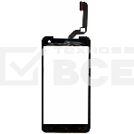 Сенсорное стекло (тачскрин) для HTC Butter для fly X920E, черное, фото 1