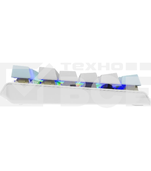 Клавиатура A4Tech Fstyler FS100 Neon проводная, USB, синий/белый