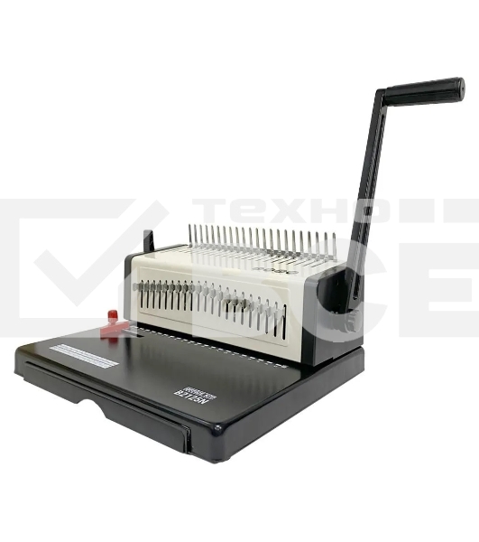 Переплетчик Office Kit B2125N A4/перф.23л.сшив/макс.500л./пластик.пруж. (4.5-51мм)