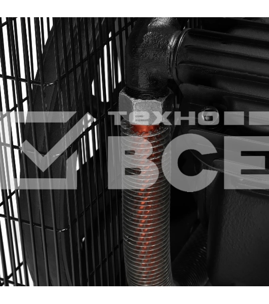Компрессор воздушный рем. привод BCV 5500-T/200, 5,5 кВт, 200 литров, 850 л/мин Denzel