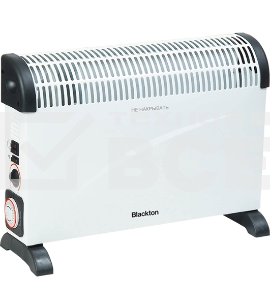 Конвекторный обогреваетль Blackton Bt CNH1111 белый, 2000 Вт, 25 м2, термостат