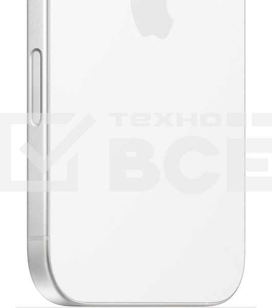 Смартфон Apple iPhone 16, 8/256Gb, белый