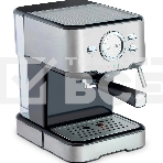 Кофеварка рожковая Vitek VT-1520 серебристый/черный, исп. кофе - молотый, 1.5 л, 850 Вт, 15 Бар, фото4