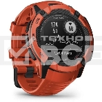 Смарт-часы Garmin Instinct 2X Solar красный 50мм, фото6