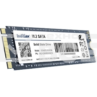 Накопитель SSD Indilinx IND-4XN80S, 1Tb, PCIe 3.0 x4, M.2 2280, NVMe, R/W 2300/1600