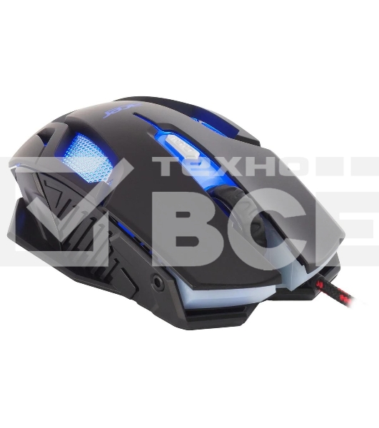 Мышь проводная Acer OMW125 черный оптическая (3200dpi) USB (6but)