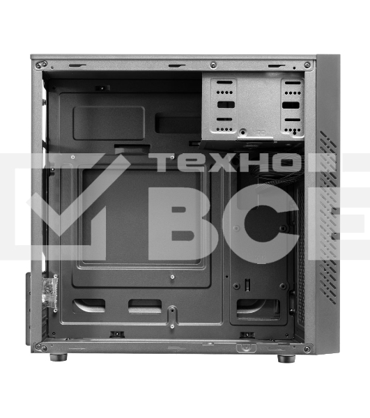 Компьютерный корпус Ginzzu D350 2*USB 2.0,AU RGb w/o PSU