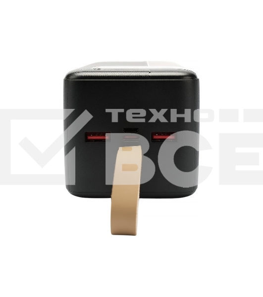 Портативный аккумулятор Gembird GPB-50Q, 50000мА·ч, QC/PD, дисплей, черный