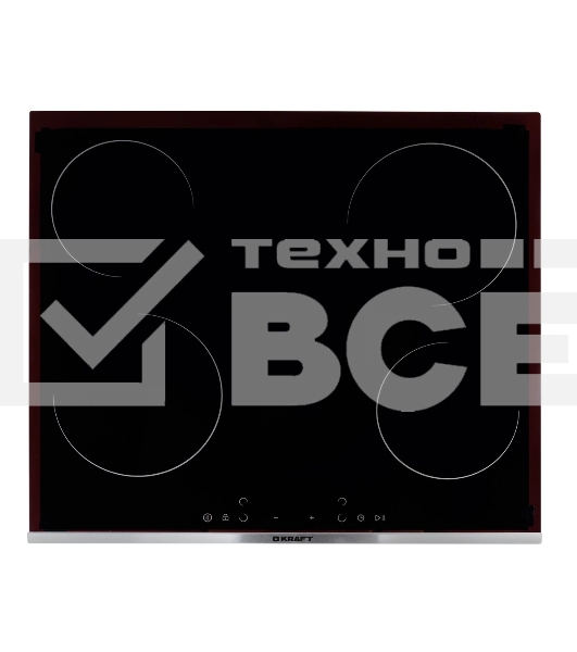 Электрическая варочная панель Kraft KF-EH341CB
