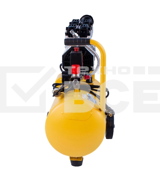 Компрессор Denzel DLS950/24 безмаслянный малошумный 950 Вт, 165 л/мин,ресивер 24 л