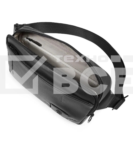 Сумка мужская Piquadro Russel CA6204W137/N черная натур.кожа