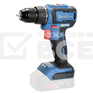 Дрель-шуруповерт DongCheng DCJZ2040, 20 В, 0 Ач, 45 Нм, бесщеточный