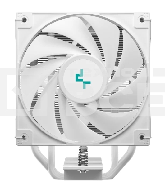 Кулер для процессора DEEPCOOL AG400 DIGITAL WH ARGB белый, 120 мм, алюминий/медь, 2100 об/мин, 31.6 дБ, 4 pin, 220 Вт, 152.7 мм