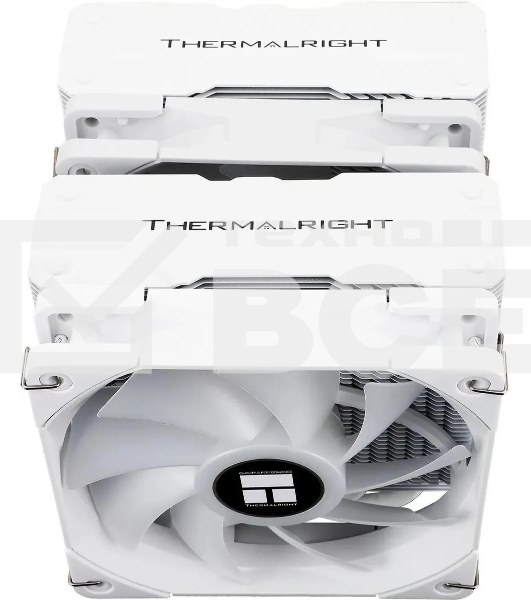 Устройство охлаждения(кулер) Thermalright Peerless Assassin 120 White ARGB Soc-AM5/AM4/1151/1200/2066/2011/1700 белый 4-pin 25.6dB Al+Cu 750gr Ret (PA120-WH-ARGB)