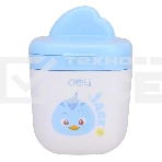 Точилка для карандашей ручная Deli ER01300 1 отверстие пластик ассорти дисплей, фото2