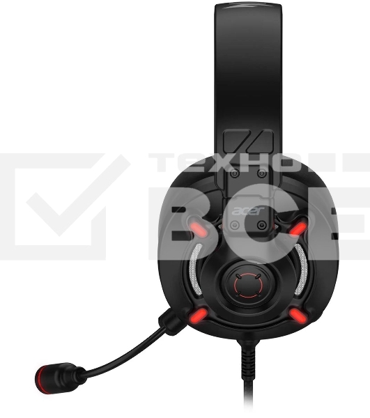 Наушники с микрофоном мониторные оголовье Acer Nitro OHW306 черный ZL.HDSEE.00E