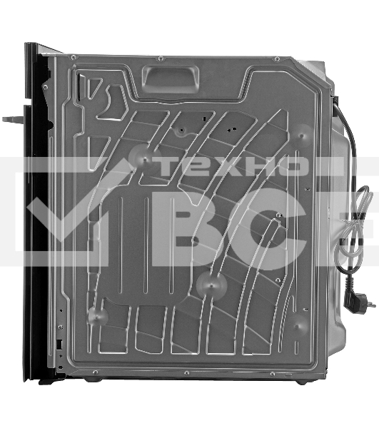 Духовой шкаф электрический встраиваемый Hyundai HEO 6772 BG черный