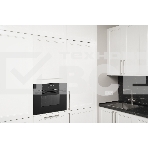 Духовой шкаф компактный встраиваемый с СВЧ Weissgauff OE 446 Black Edition чёрный, фото7