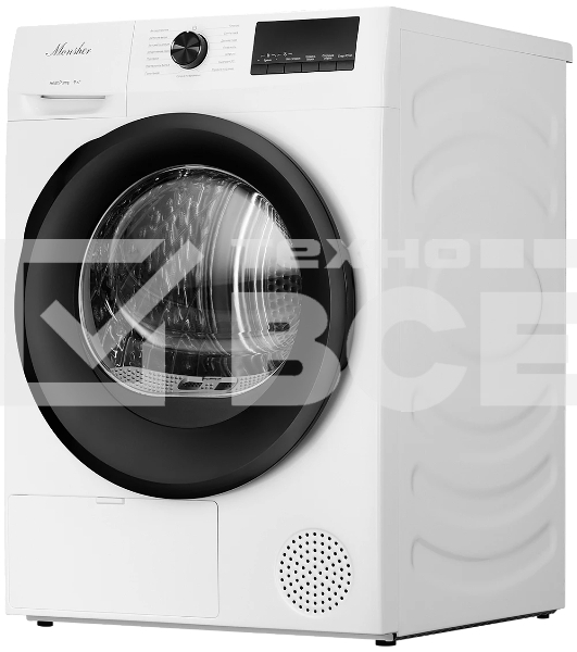 Сушильная машина MONSHER MDM 660 Blanc белый, 9 кг, сушка - тепловой насос, программ - 15, 60 x 85 x 68.5 см