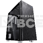 Компьютерный корпус Accord 3407 черный без БП ATX 2xUSB 2.0 2xUSB 3.0 audio bott PSU, фото4