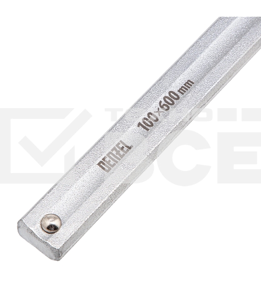 Струбцина Denzel F-образная, 100x600 мм, кованая