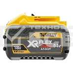 Аккумулятор DeWalt DCB548-XJ 54 В XR FLEXVOLT Li-Ion, нарпяжение: 18 и 54 В, 12.0 А·ч, XR 18.0 В, фото2