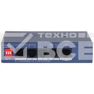 Коммутатор Dahua DH-CS4005-4GT-36 4-портовый гигабитный PoE с функцией облачного управления, 4xRJ45 1Gb, 1xRJ45 1Gb uplink, суммарно 40Вт