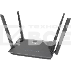 Роутер беспроводной Asus RT-AX52 AX1800 10/100/1000BASE-TX черный, фото 1