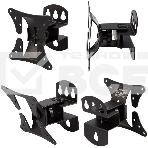 Кронштейн ARM Media LCD-101 для LCD/LED ТВ 10'-26', настенный, 2 степени свободы, VESA 50/75/100, max 30 кг черный, фото5