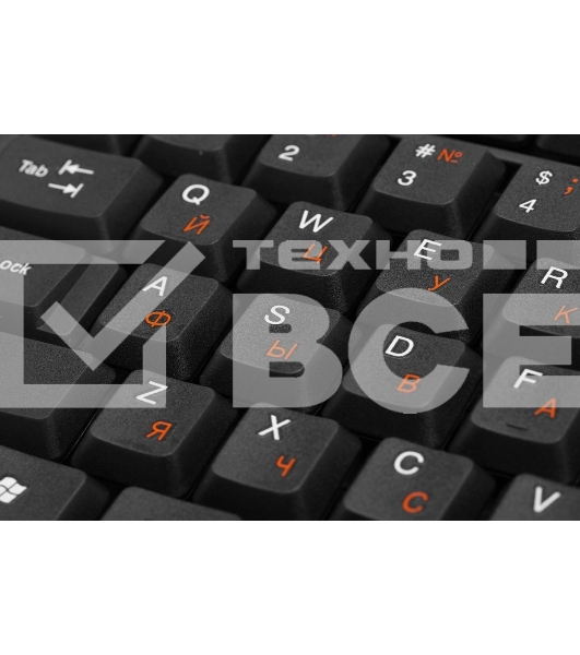 Клавиатура проводная Defender Concept HB-164, USB, черный