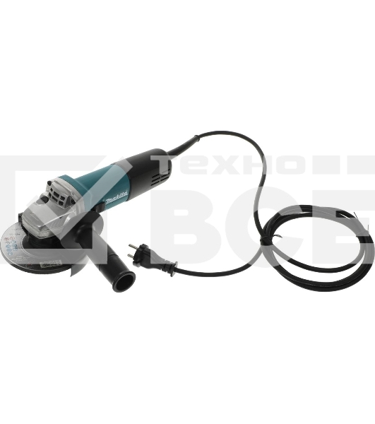 Угловая шлифовальная машина машина Makita 9558HNR 840Вт 11000об/мин рез.шпин.:M14 d=125мм