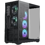 Корпус ATX Eurocase M4801 black, без БП, закаленное стекло 2 стороны, фото2
